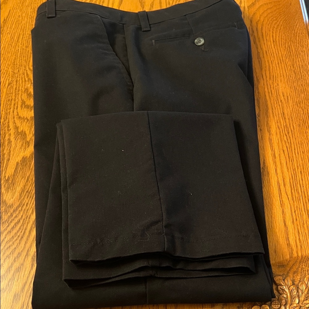 Lee Men's Classic Black Dress Pants